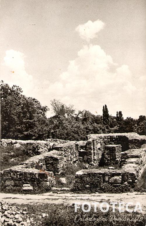 Ruinele bisericii din cetatea Severinului, jud. Mehedinţi