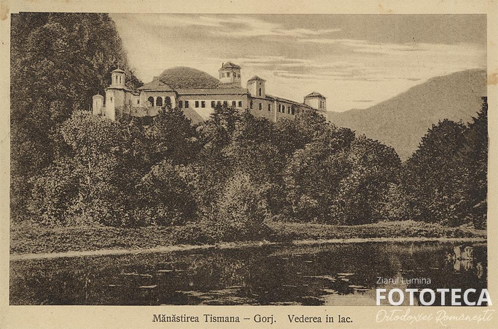 carte-postala-reprezentand-manastirea-tismana-vazuta-dinspre-lac-2234.jpg