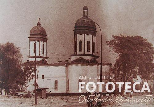 Biserica „Sf. Nicolae Sârbi” din Bucureşti înaintea demolării